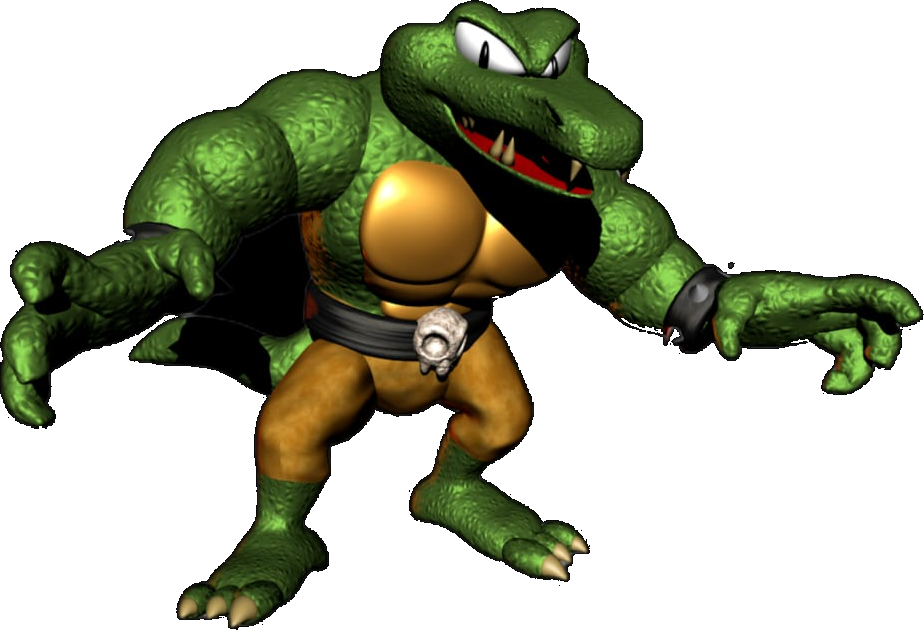 Inimigo crocodilo verde